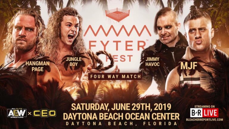 Hangman vs. MJF vs. Jungle Boy vs. Jimmy Havoc