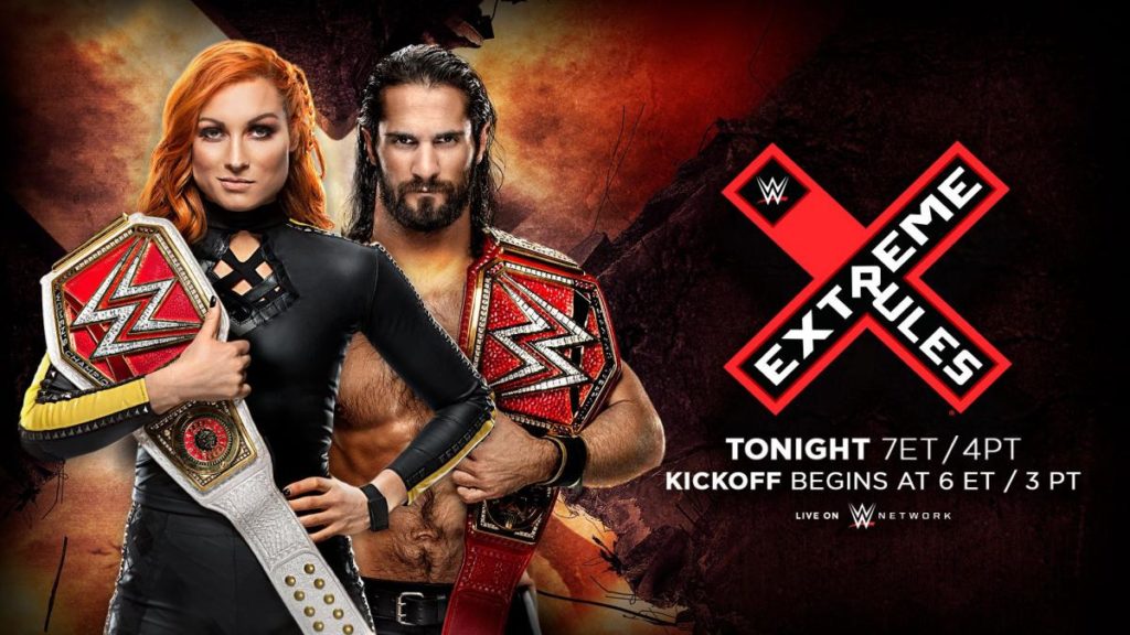 WWE Extreme Rules Rollins Becky