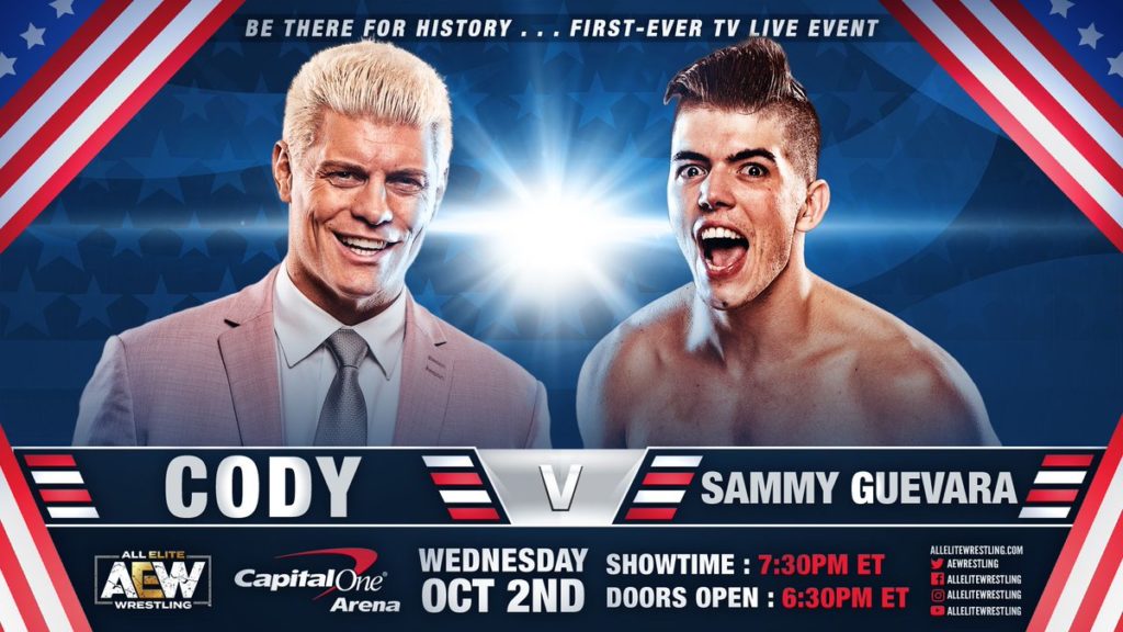 AEW Cody vs Sammy Guevara