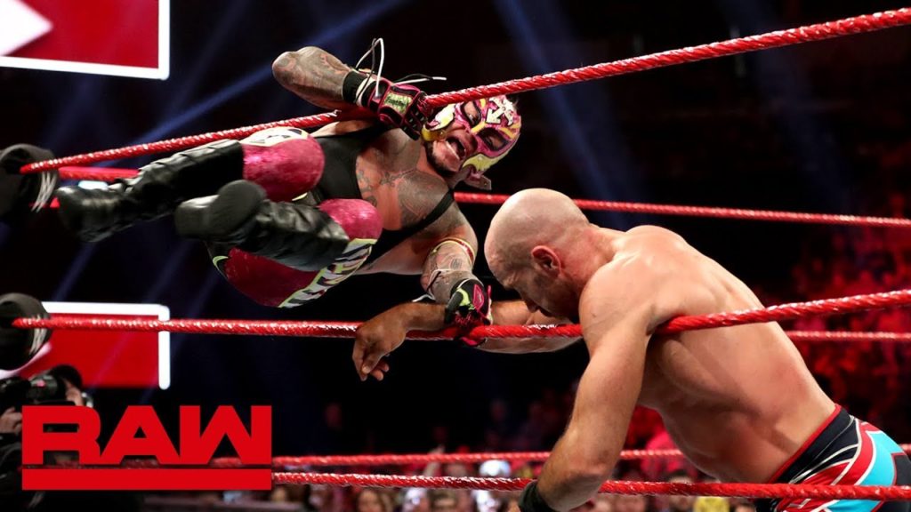 WWE Rey Mysterio vs. Cesaro