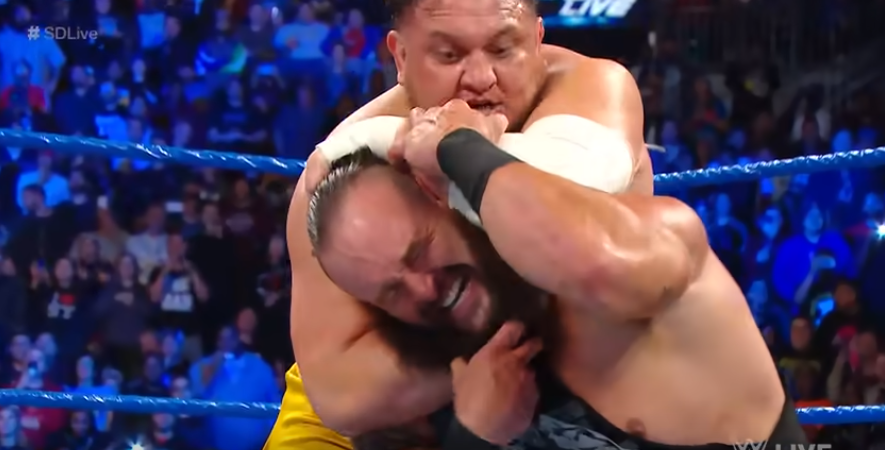 Shafted Pair – Braun Strowman and Samoa Joe