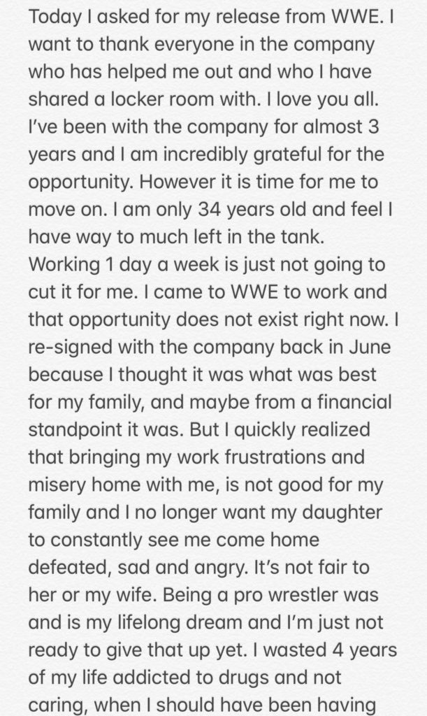 Mike Kanellis Release 1/2