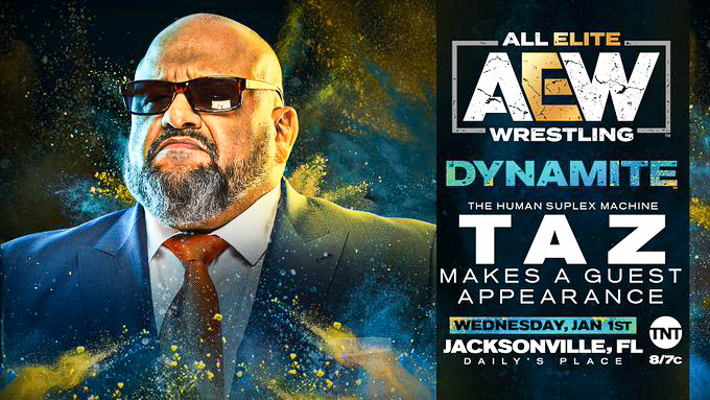 Taz Scheduled To Appear On AEW Dynamite On January 1st AEW Dynamite Preview (1/1/2020) Taz To Make Appearance | All Elite Wrestling