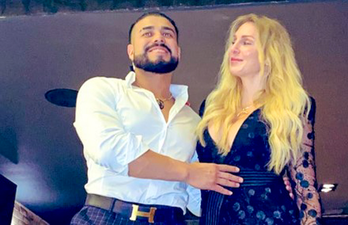 Andrade Almas Has Proposed To Charlotte Flair Andrade & Charlotte Flair