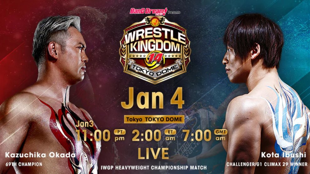 Inside Wrestle Kingdom 14: Double Gold Dash, Kazuchika Okada And Kota Ibushi For The IWGP Heavyweight Championship