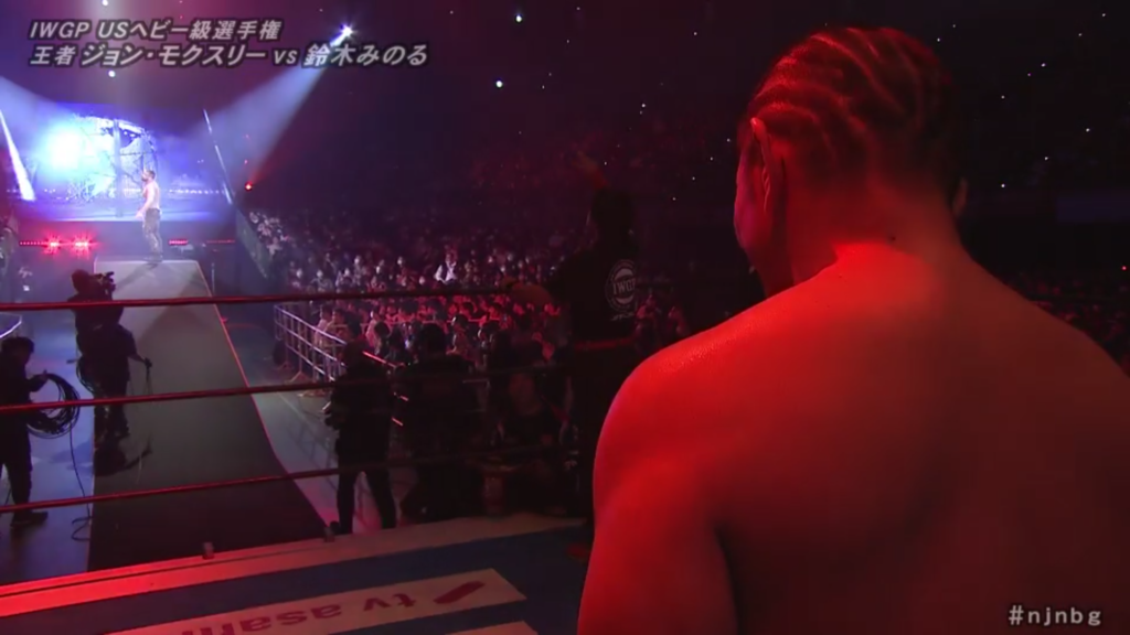Jon Moxley And Minoru Suzuki Brawl Over The IWGP United States Heavyweight Championship In Osaka