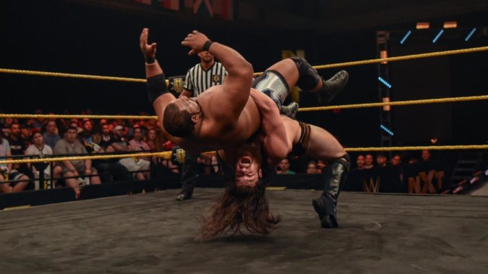 Cameron Grimes Huge German Suplex