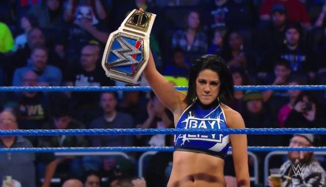 Wwe News Bayley Becomes Longest Reigning Wwe Smackdown Women S
