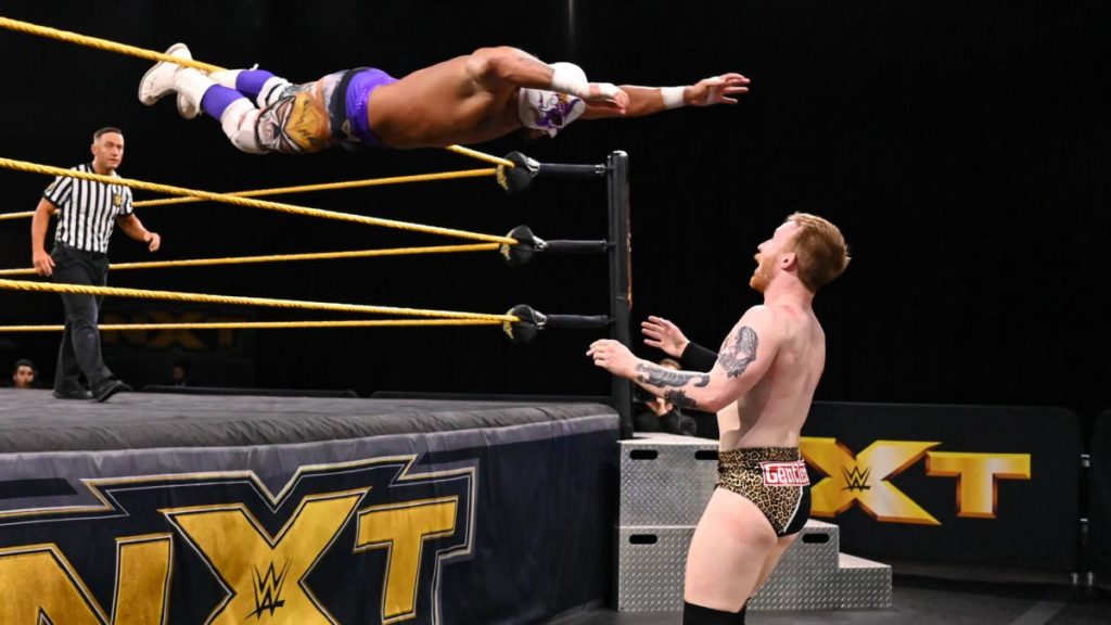 WWE NXT Results: El Hijo Del Fantasma vs. Jack Gallagher