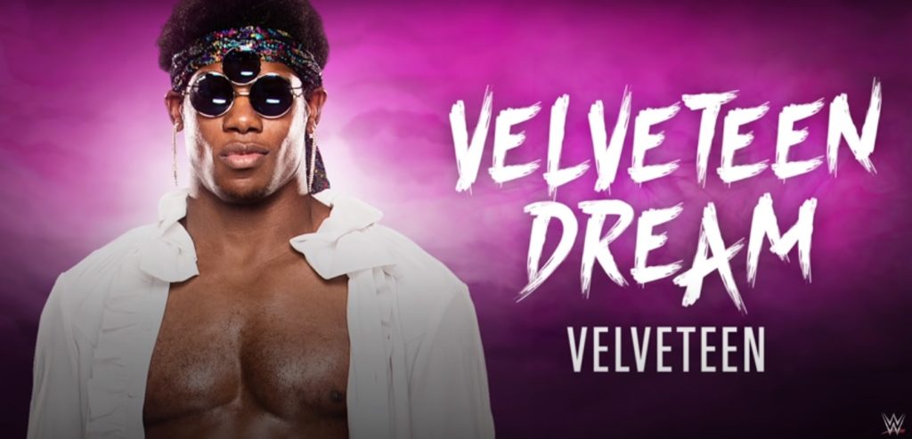 WWE Standing by Velveteen Dream