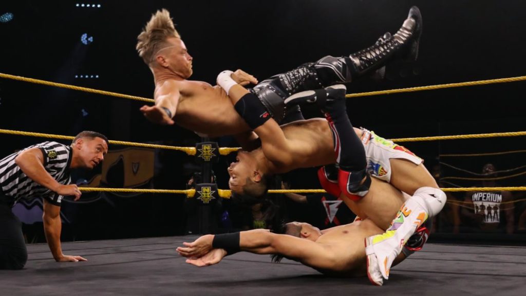 KUSHIDA, Drake Maverick, Jake Atlas
