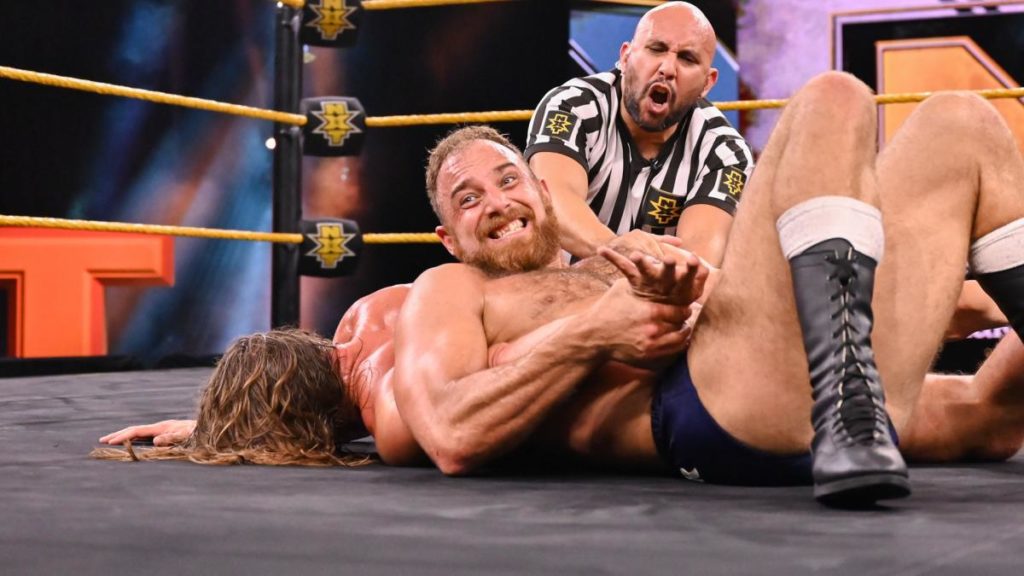Matt Riddle Trapped In The Fujiwara Armbar