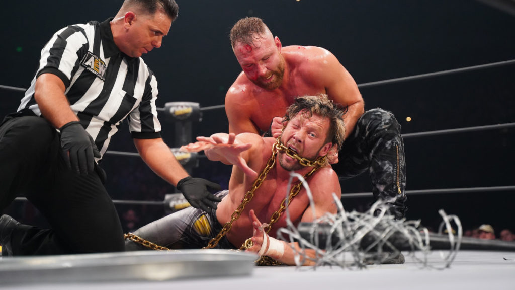 AEW Got Fined For Jon Moxley vs. Kenny Omega