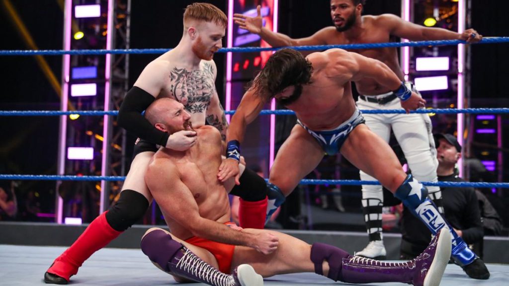 WWE 205 Live Results: Oney Lorcan, Danny Burch, & Isaiah Scott vs. Jack Gallagher, Tony Nese & Tehuti Miles