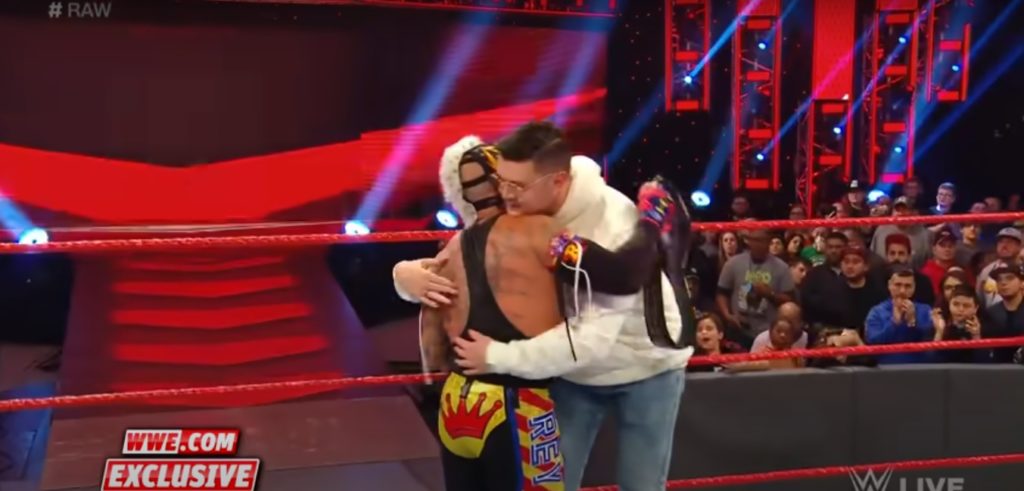 WWE Raw Spoilers Monday, June 1 Ultimate Betrayal – Dominic Mysterio Stabs Rey Mysterio In the Back, Joins Seth Rollins! WWE Raw Spoilers Monday, June 1 Ultimate Betrayal - Dominic Mysterio Stabs Rey Mysterio In the Back, Joins Seth Rollins!