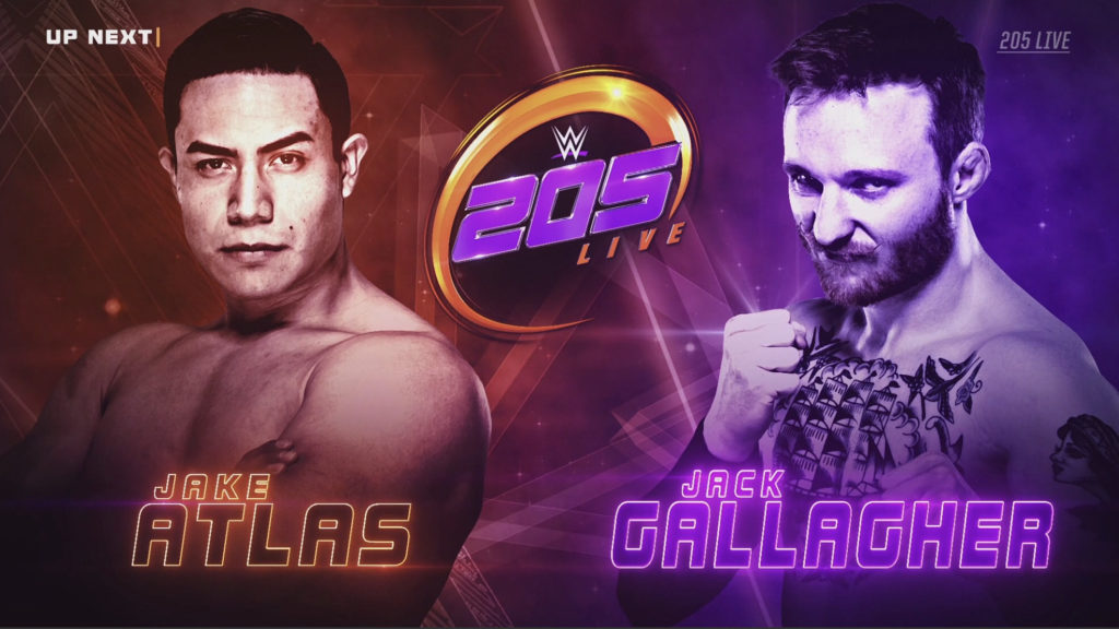 WWE 205 Live Results: Jack Atlas vs. Jack Gallagher