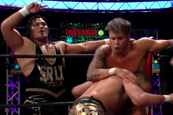 New Japan Lions Break Collision Results: Jeff Cobb & Rocky Romero vs. TJP & Karl Fredericks New Japan Lions Break Collision Results: Jeff Cobb & Rocky Romero vs. TJP & Karl Fredericks