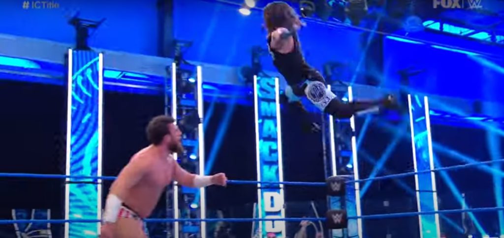 WWE Smackdown Recap (7/3) - Intercontinental Championship Match – AJ Styles (c) beat Drew Gulak