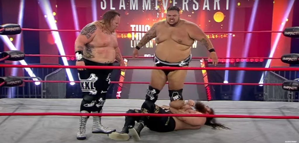 Impact Wrestling Recap (7/14) – Tag Team Match – The Deaners (Cousin Jake and Cody) defeated XXXL (Acey Romero & Larry D); Swinger and Chris Bey Have a Falling Out; Jordynne Grace and Deonna Purrazzo Contract Signing