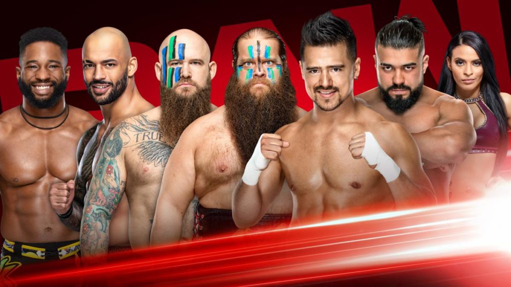 WWE Raw Preview (7/27) - Ricochet and Cedric Alexander vs. The Viking Raiders (Erik and Ivar) vs. and Andrade and Angel Garza – Winners to Face Raw Tag Team Champions at SummerSlam