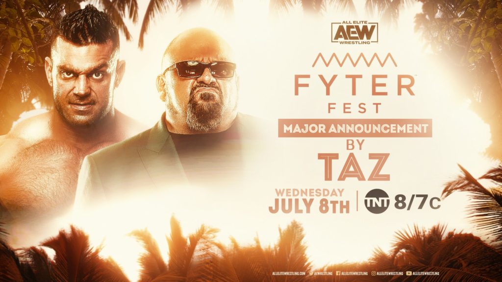 AEW Fyter Fest Results: Taz & Brian Cage Make An Announcement