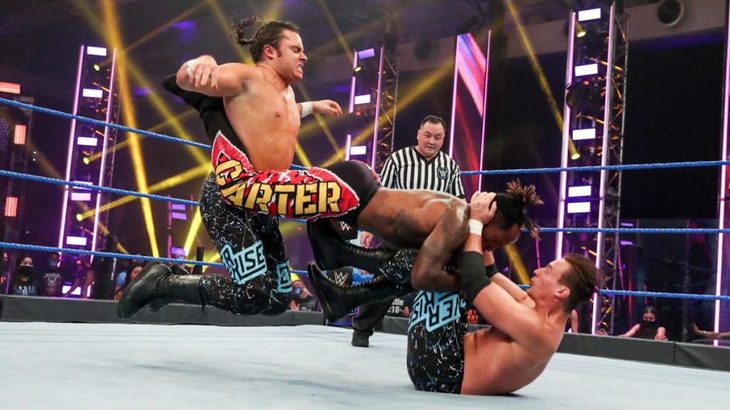 WWE 205 Live Results: Ever-Rise vs. Mikey Spandex & Marquis Carter