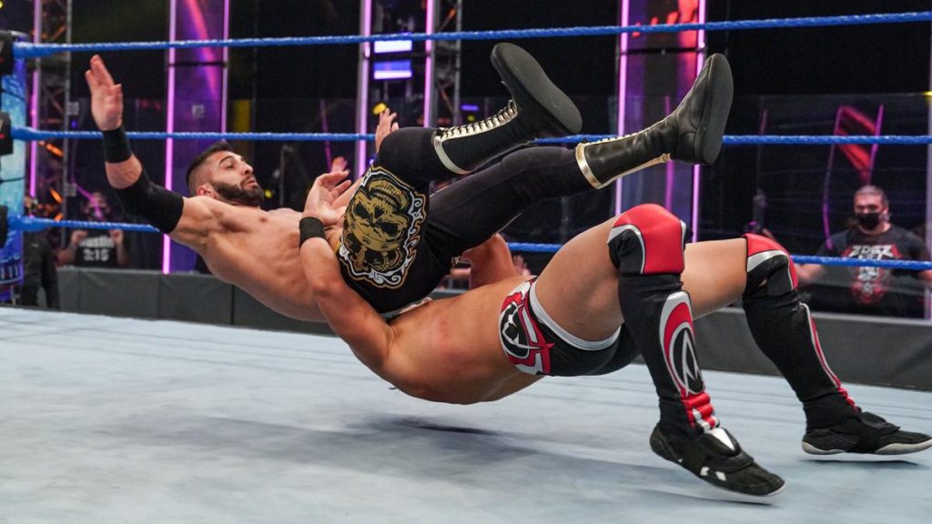 WWE 205 Live Results: Ariya Daivari vs. Jake Atlas