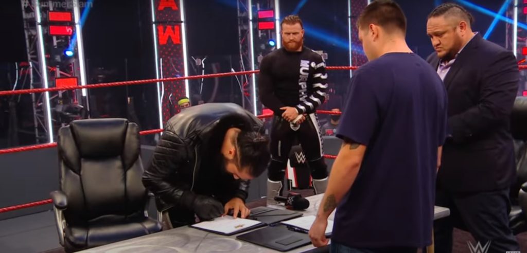 WWE Raw Results and Recap (8/10) – Seth Rollins and Dominic Mysterio SummerSlam Contract Signing