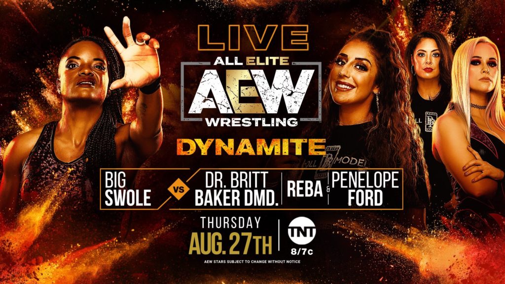AEW Dynamite Results: Big Swole vs. Britt Baker, Reba, and Penelope Ford