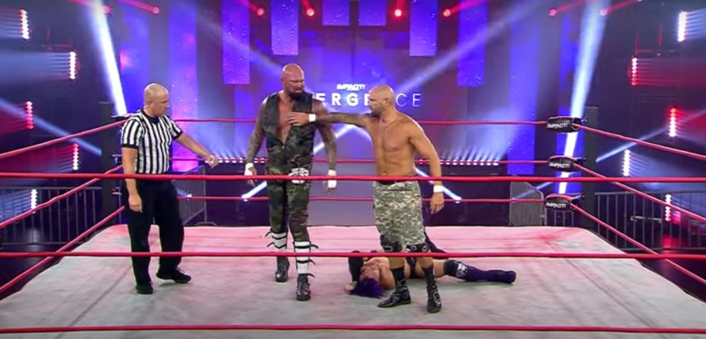 Impact Wrestling Results and Recap (8/18) - Emergence Night One - Tag Team Grudge Match - The Good Brothers (Karl Anderson and Doc Gallows) Defeated Ace Austin and Madman Fulton