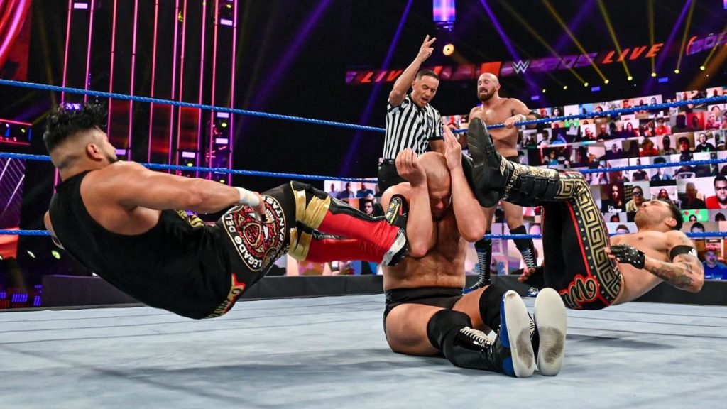 WWE 205 Live Results: Legado Del Fantasma vs. Oney Lorcan & Danny Burch