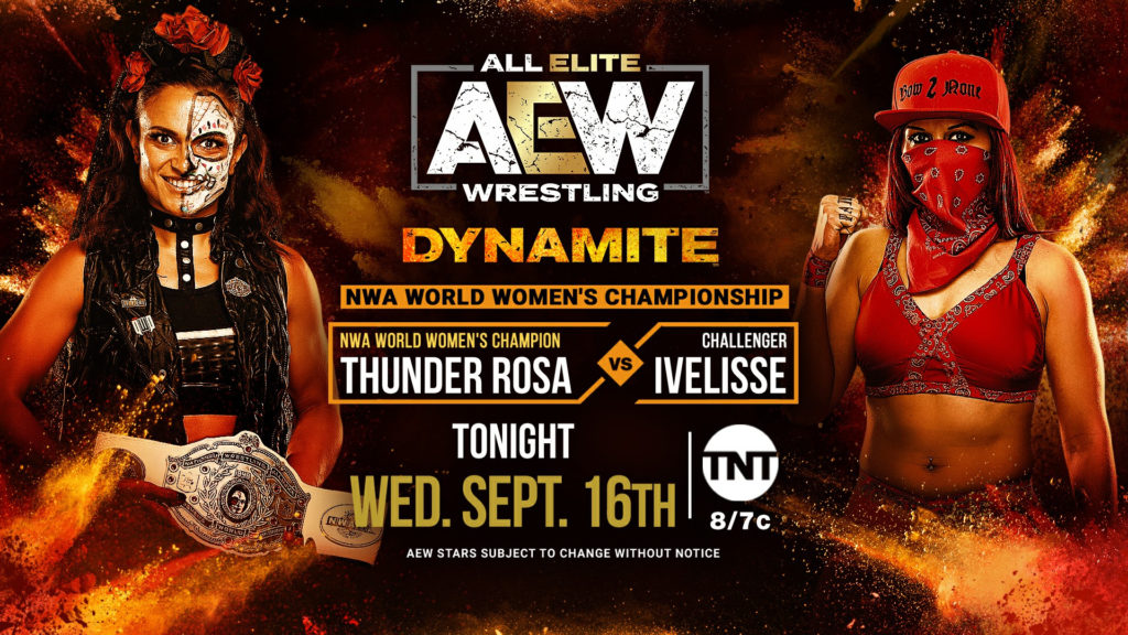 AEW Dynamite Results: Ivelisse vs. Thunder Rosa [NWA Women's Championship Match]