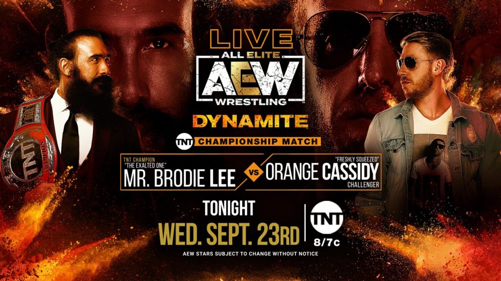 AEW Dynamite Results: Orange Cassidy vs. Mr. Brodie Lee [TNT Championship Match]
