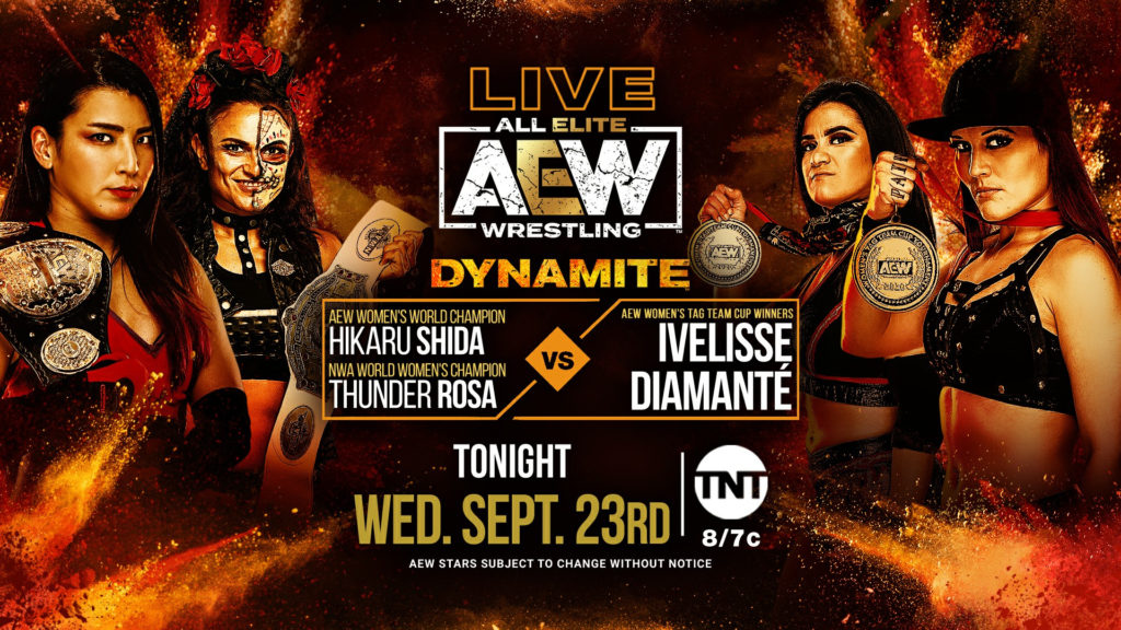 AEW Dynamite Results: Diamante & Iveliesse vs. Hikaru Shida & Thunder Rosa