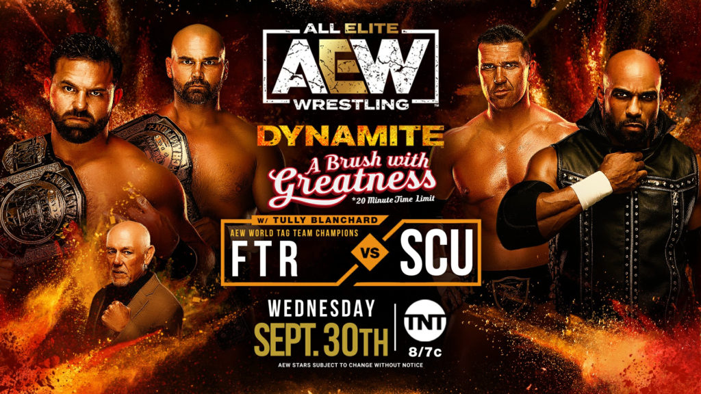 AEW Dynamite Results: SCU vs. FTR [AEW Tag Team Championship Match]
