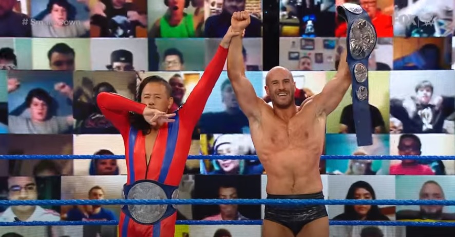 WWE Smackdown Results (9/18) – Cesaro (w/Shinsuke Nakamura) Defeated Gran Metalik (w/Kalisto and Lince Dorado) WWE Smackdown Results