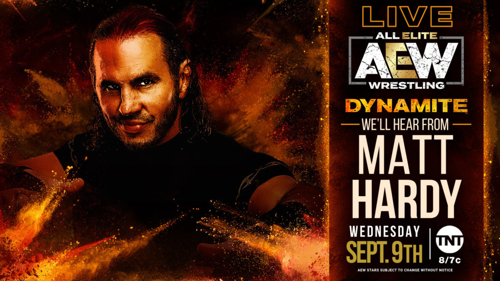 AEW Dynamite Results: Matt Hardy Speaks After All Out