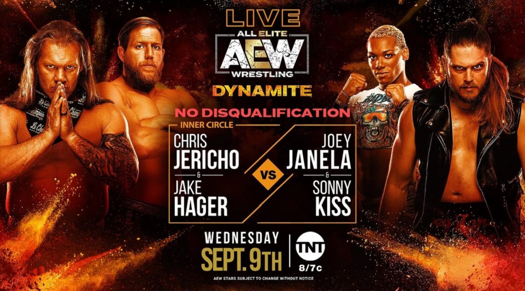 AEW Dynamite Results: Chris Jericho & Jake Hager vs. Joey Janela & Sonny Kiss