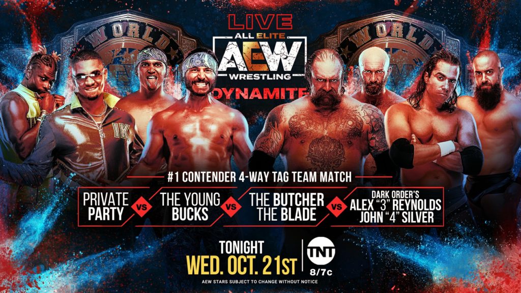 AEW Dynamite Results: Young Bucks vs. Private Party vs. Silver & Reynolds vs. The Butcher & The Blade