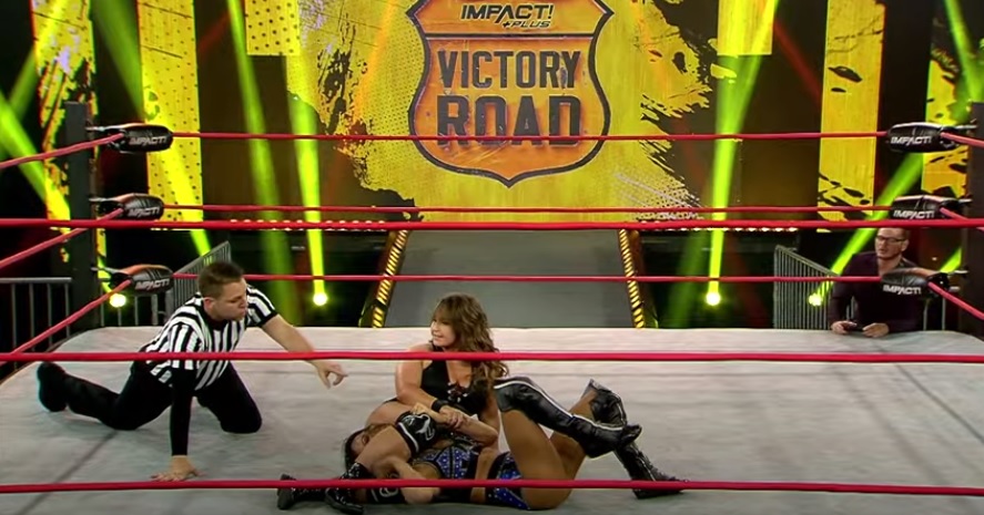 Impact Wrestling Victory Road Results (10/3) – Tenille Dashwood (w/Kaleb) defeated Jordynn Grace by pin Impact Wrestling Victory Road Results