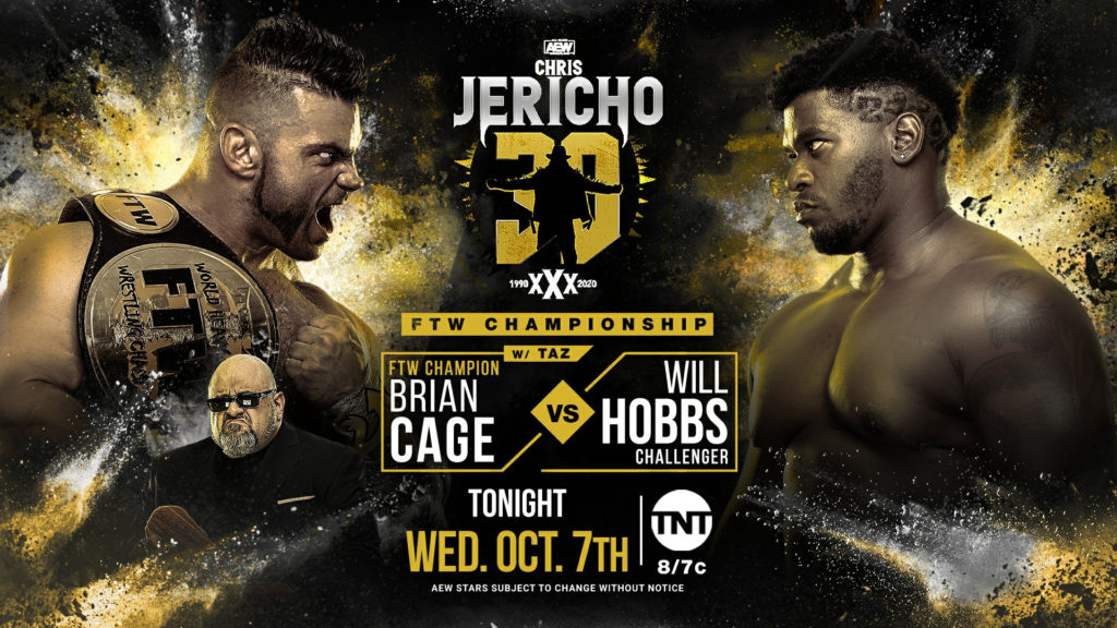 AEW Dynamite Results: Will Hobbs vs. Brian Cage [FTW Championship Match]