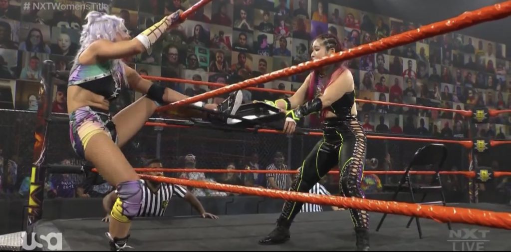 WWE NXT Halloween Havoc Results: Candice LeRae vs. Io Shirai [NXT Women's Championship Match]