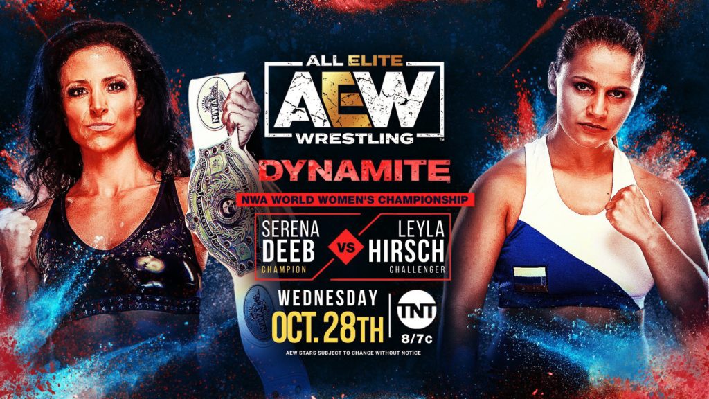 AEW Dynamite Results: Leyla Hirsch vs. Serena Deeb [NWA Women's Championship Match]