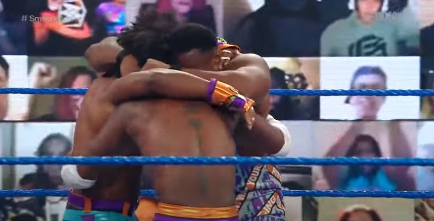 WWE Smackdown Results (10/16) – The New Day (Big E, Kofi Kingston, Xavier Woods) defeated Shinuske Nakamura, Cesaro, and Sheamus by pinfall WWE Smackdown Results