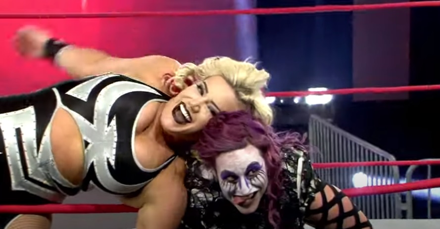 Impact Wrestling Results (10/13) – Three Way Knockouts Tag Team Match – Rosemary and Taya Valkyrie Defeated Tasha Steelz (pin) and Kiera Hogan and Havok and Nevaeh Impact Wrestling Results