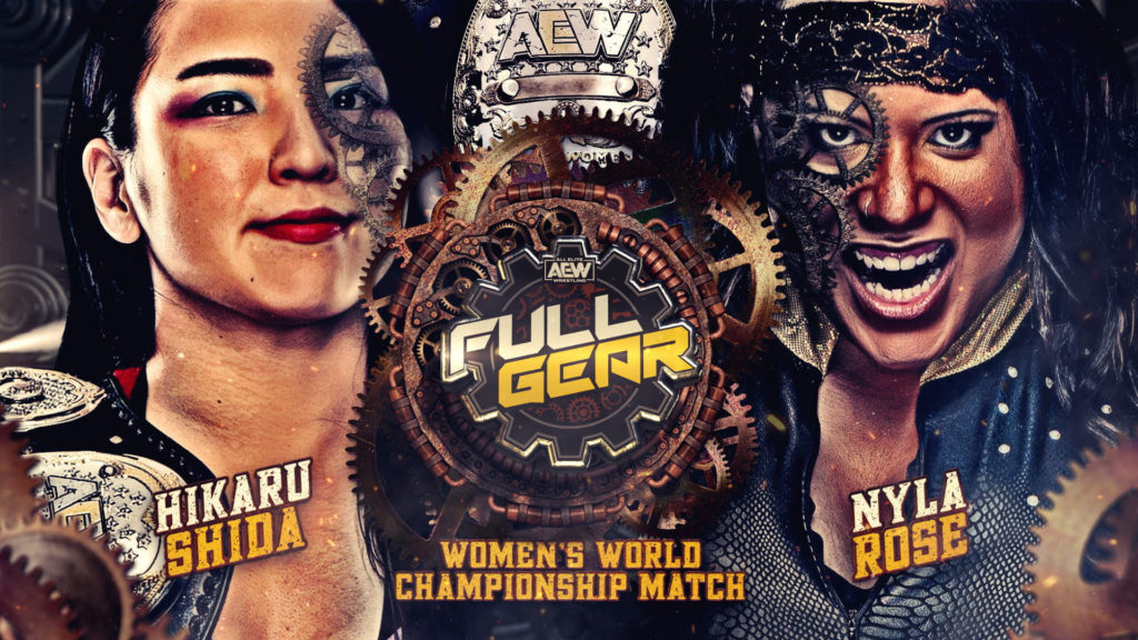 AEW Full Gear Results: Hikaru Shida vs. Nyla Rose [AEW World Women's Title Match]