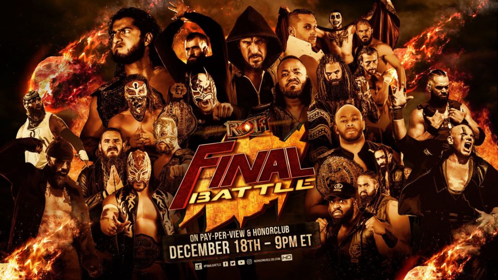 Ring Of Honor Announces Final Battle 2020 Ring Of Honor Announces Final Battle 2020