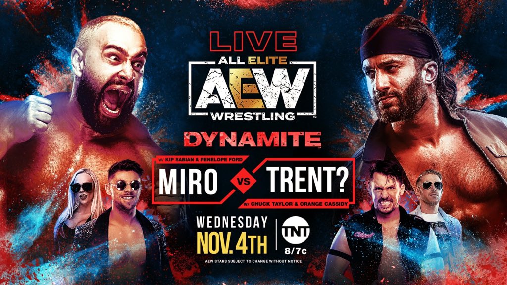 AEW Dynamite Results: Miro vs. Trent?