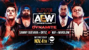 AEW Dynamite Results: Inner Circle (Ortiz & Sammy Guveara) vs. MJF & Wardlow