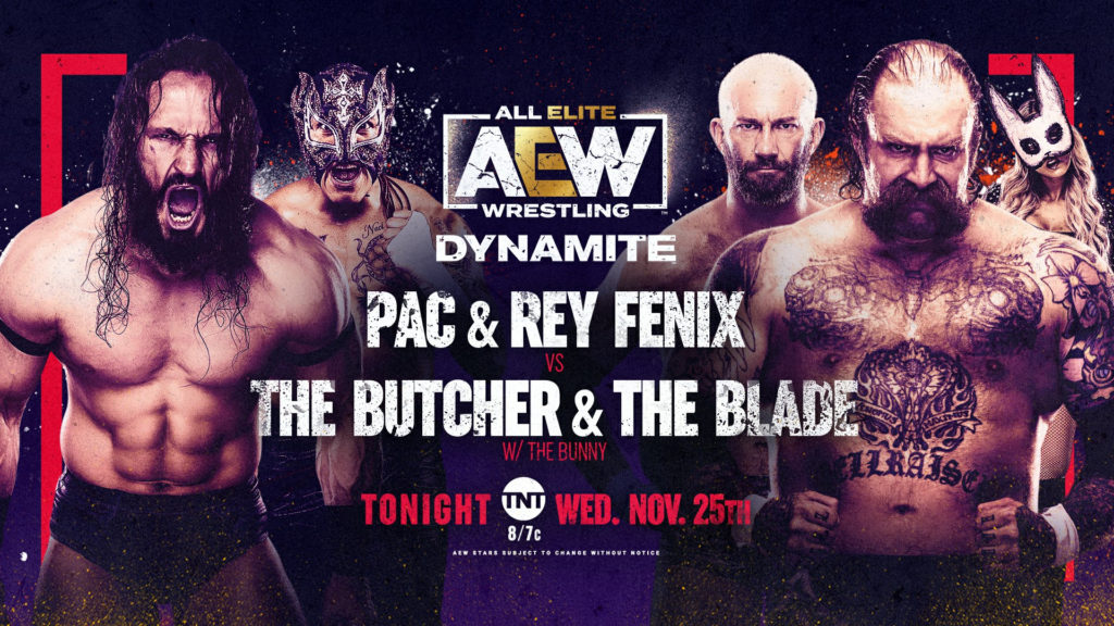 AEW Dynamite Results: PAC & Rey Fenix vs. The Butcher & The Blade